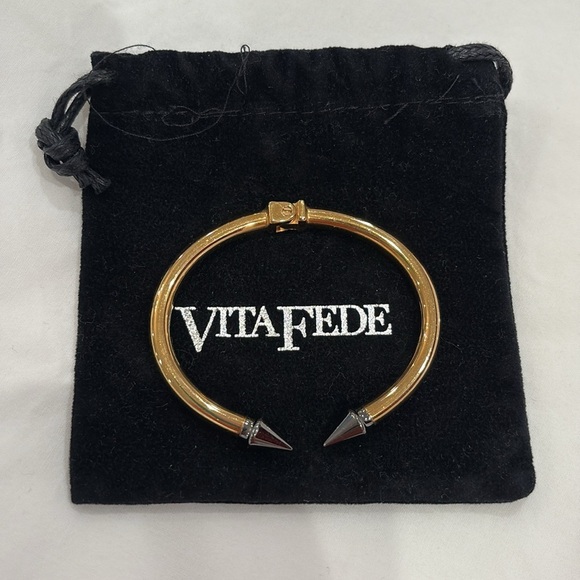 Vita Fede Jewelry - Vita Fede Mini Titan Two Tone Bracelet